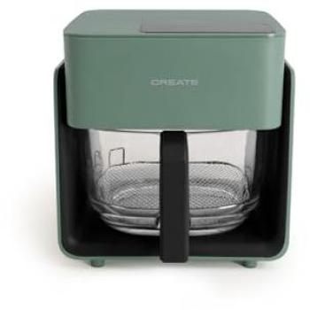Freidora de Aire de Cristal 4.2L 1300W con Pantalla Táctil y 6 Programas - Studio Crystal