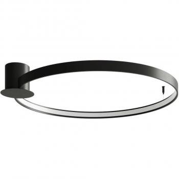 Plafón LED integrado Rio Integrated Acero Negro 1 bombilla 12,5cm