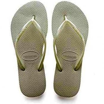 Havaianas Slim Women's Flip-Flops - White - Size 42
