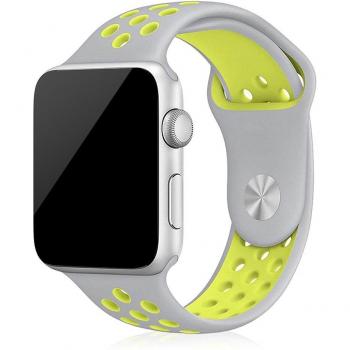 Correa deportiva de silicona compatible con Apple Watch 42mm / 44mm Talla S/M