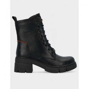 Botín Militar de Mujer Refresh 170919 con Cierre de Cremallera Color Negro Talla 35