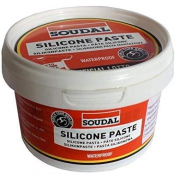 Soudal Silicone Paste Grasa, Rojo, Talla Única