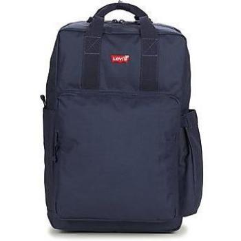 Mochila Levi's L-Pack Large Azul Marino con Cremallera - 29x20x45,5cm