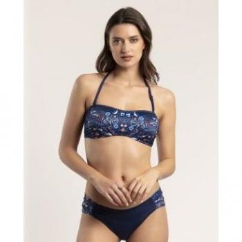 Bikini Bandeau Sintra marino Admas para mujer
