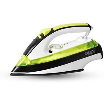 Camry CR-5025 Plancha De Vapor con Suela Cerámica, autolimpiable, Filtro Anti Cal, 2600W, Verde