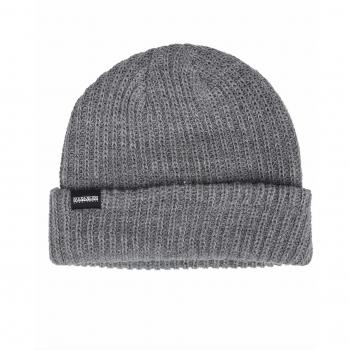 NAPAPIJRI TRIBE - Men's grey logo beanie