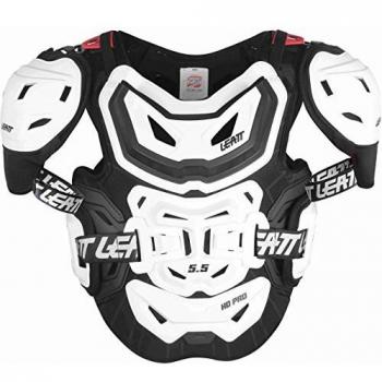 Protector de Pecho Leatt 5.5 Pro HD Blanco Unisex S M L XL
