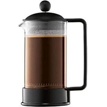 Bodum - 1543-01 - Brazil - Cafetera 3 Tazas - 0,35 l - Color Negro
