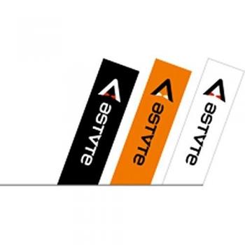Astute Cinta Manillar Carretera Luxury con Bridas Negras, Naranja y Blanco