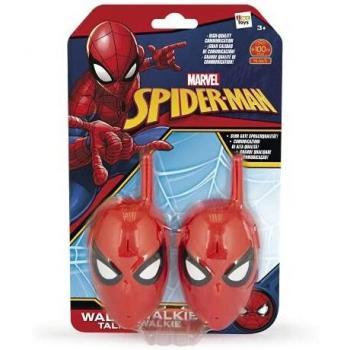 Walkie Talkie Cara Spiderman - IMC Toys, incluye diseño de cara de Spiderman, comunicación a distancia, fácil de usar, ligero y portátil, adecuado para niños