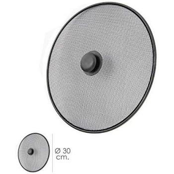 Tapa Anti Salpicaduras Sarten Acero Ø 30 cm. Negro.