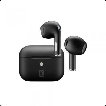 Auriculares Bluetooth TWS Crystal con Cancelación de Ruido, In-Ear, Color Negro, 3.5 horas de autonomía