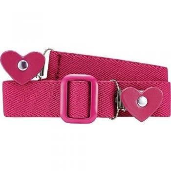 Playshoes Elastic Belt Cinturón, Rosa