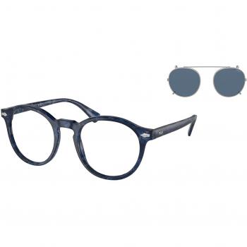 Polo Ralph Lauren PH4218F Asian Fit With Clip-On 618380 Men's Eyeglasses Size 51 - Blue Light Block Available