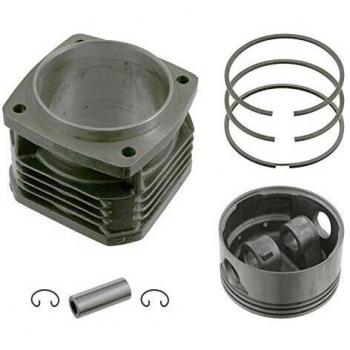 febi bilstein 23947 Cylinder Liner with piston, piston rings, piston bolts and snap-rings, pack of one