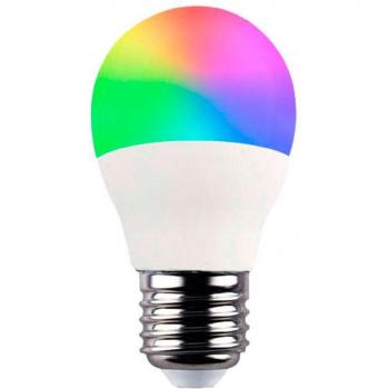 Bombilla LED Esférica Smart WiFi E27 5W RGBWW 7hSevenOn Premium