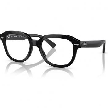 Ray-Ban RB4398 Erik 901/GH Unisex Square Black Sunglasses