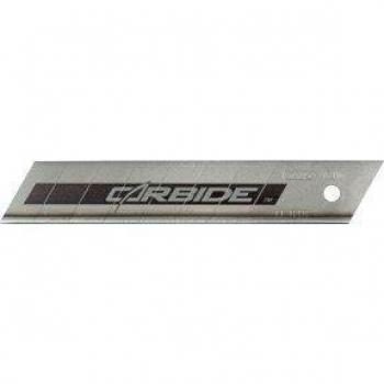 Hoja Cúter Stanley 5 Uds CARBIDE 18mm Tungsteno Resistente Duradero