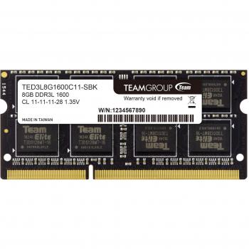 TeamGroup TED3L8G1600C11-S01 - Memoria Interna, Color Negro