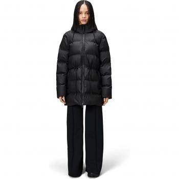 Rains Women's Alta Puffer Parka - Black - X-Small