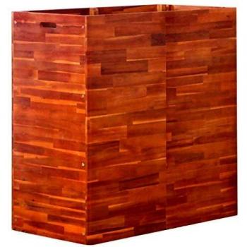 vidaXL Acacia Arriate Madera Rectangular Jardín Patio Terraza 100x50x100 cm