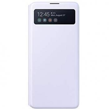 Samsung Lite S - View Wallet Cover para Galaxy Note 10 Lite, Blanco