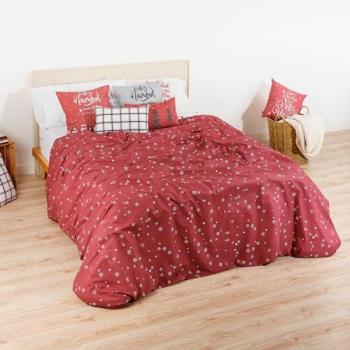 Funda Nórdica Laponia 9 Navidad 50% Algodón - 50% Poliéster con Botones (Cama 135)