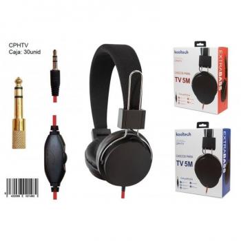Auricular TV Kooltech CPHTV-NG Negro