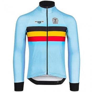 Bioracer Maillot Manga Larga Belgium Icon Tempest Termal Azul XL