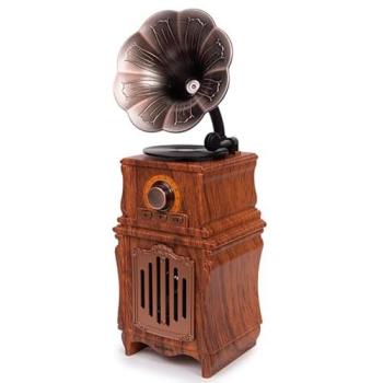 Altavoz Bluetooth Vintage con Radio FM y Megáfono Kooltech