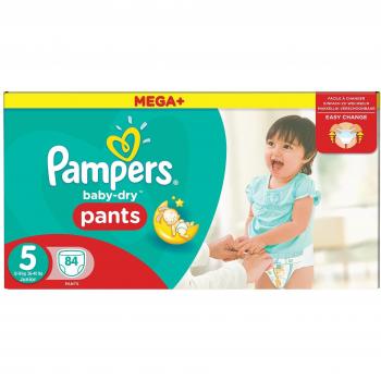 Pampers Baby-Dry Pants Pañales para Bebés, Talla 5