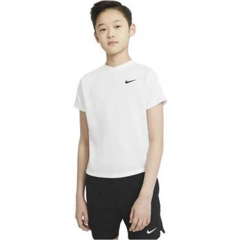 Camiseta Nike Court Dri-Fit Victory Niño Blanco