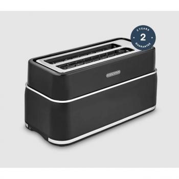 Tostadora Morphy Richards 245744, 4 rebanadas, 1750 W, color Negro