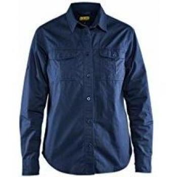 Blaklader Women's Navy Twill Shirt Size M