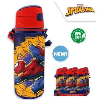 Cantimplora Aluminio con Asa 600 ml Spiderman SP50073