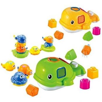 Juguete de Baño en Forma de Ballena - Dos Modelos Disponibles (Precio por Unidad)