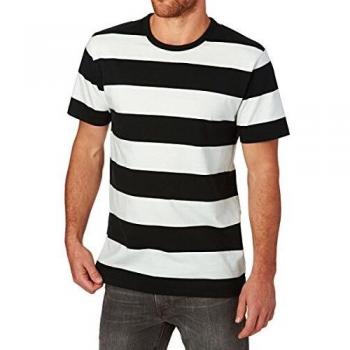 Volcom Mark HW SS Camiseta de Manga Corta, Hombre, Azul