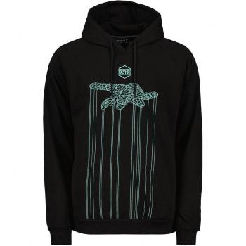 Dolly Noire Men's Lightweight Black Control Hoodie - Size S