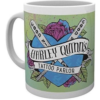 GB Eye LTD, Suicide Squad, Harley Quinn Tattoo Parlour, Taza de Ceramica
