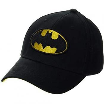 Batman ACBATMBBC013 Gorra de béisbol, Noir, Standard Unisex Adulto