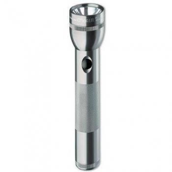 Mag-Lite S2D096 2D-Cell - Linterna de 25 cm, Color Gris para 2 Pilas
