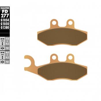 Pastillas de freno Galfer FD277 G1380 sinterizadas para scooter.