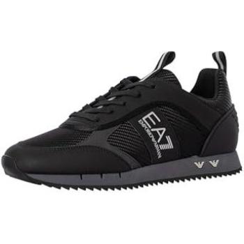 Emporio Armani EA7 Men's Trainers, Black, Sizes: 6 UK, 6 2/3 UK, 7 1/3 UK, 8 UK, 8 2/3 UK, 9 UK, 9
