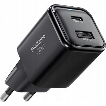 Cargador Rápido Innostyle Cube USB-C 35W Gan II para Samsung con LED