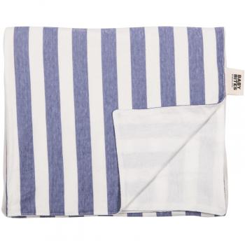 Baby Bites ORIGINAL - Mantita RAYAS AZULES para hamaca - Reversible