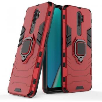 Funda Magnética Con Anillo Para Móvil Oppo A9 2020 / A5 2020 - Carcasa Magnética con Anillo, Imán Antigolpes, Resistente, Rígida Dura, Tecnología de Abs