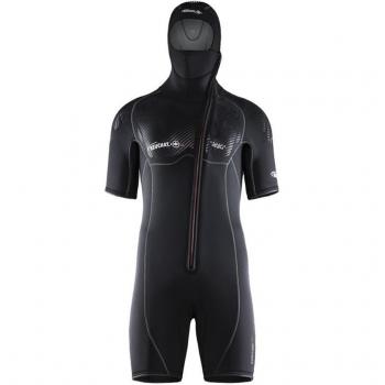 FOCEA COMFORT 5 Hombre- Shorty 5 mm con capucha Talla M Long