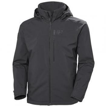 Cazadora Helly Hansen Hombre Racing Lifaloft Impermeable Negra con Capucha