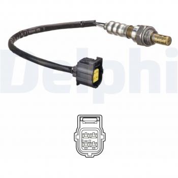 Sonda Lambda Delphi ES21142-12B1 para Smart Fortwo 300mm