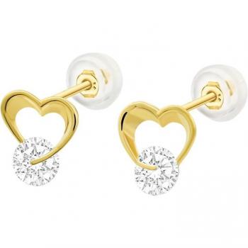 Pendientes Time Road HIN00138 Oro Mujer